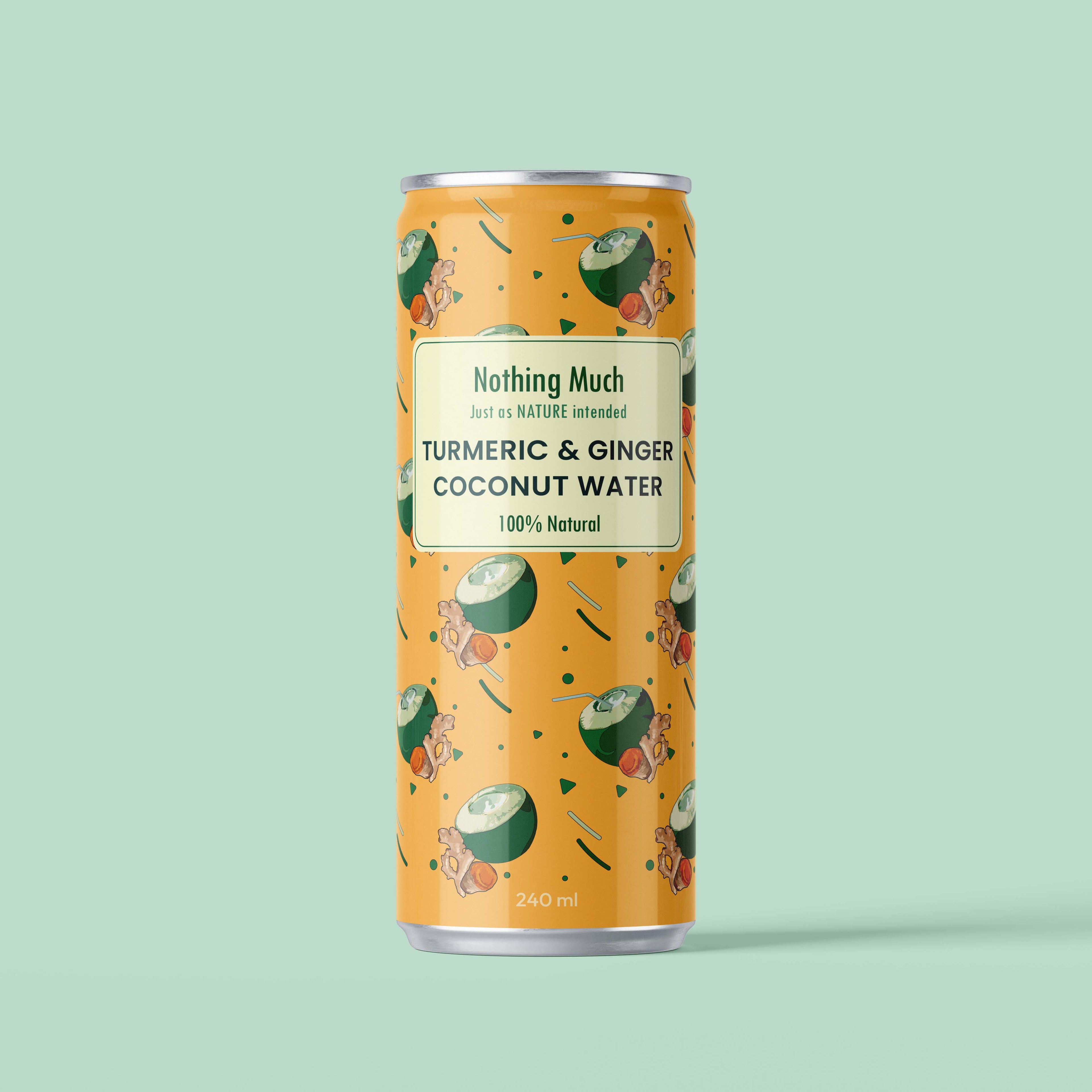 Turmeric & Ginger Coconut Water