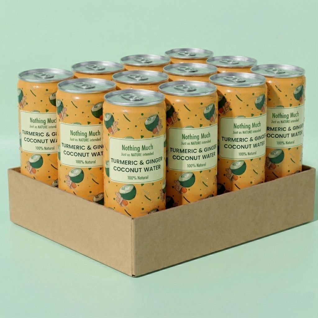 Turmeric & Ginger Coconut Water